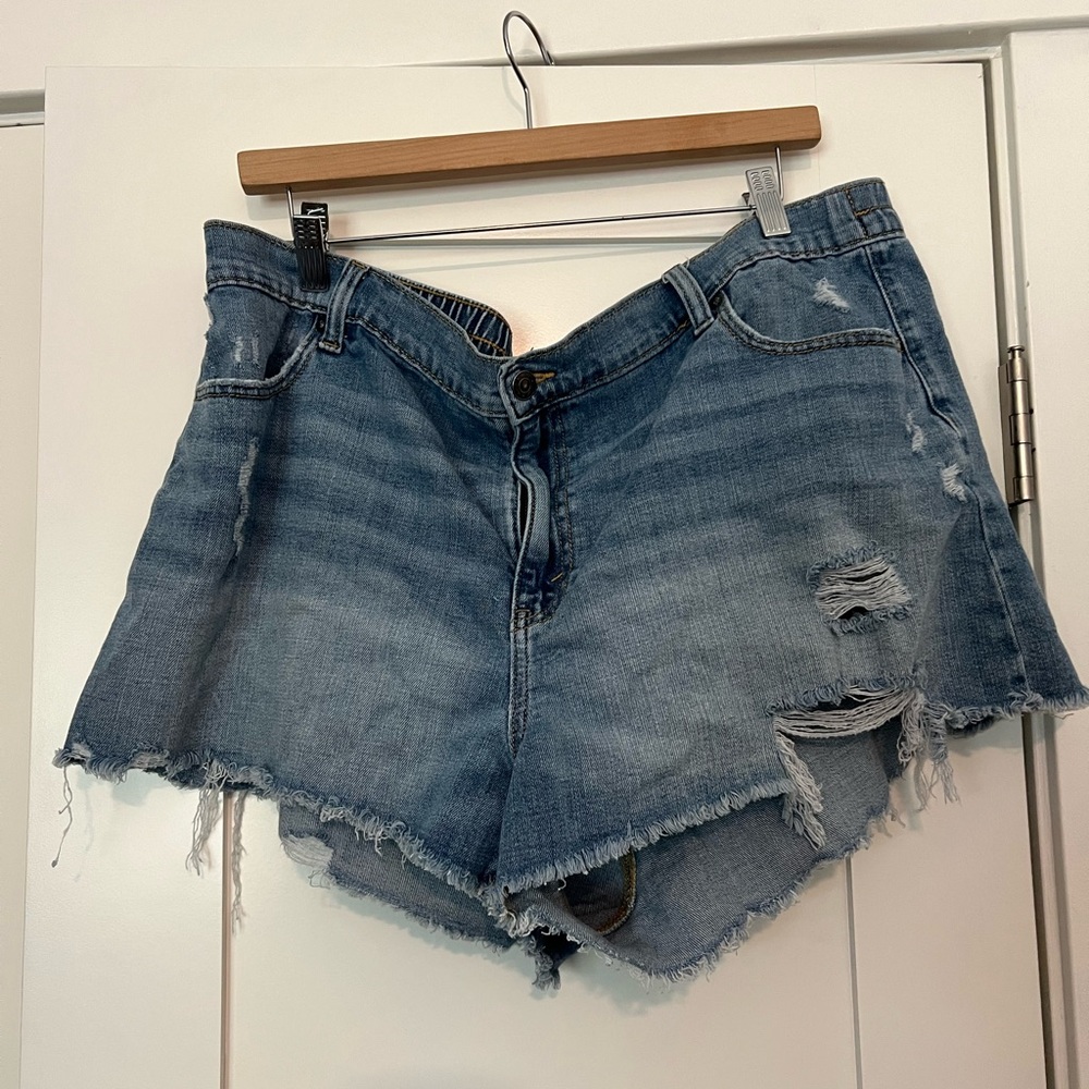 Aerie Daydream Distressed Denim Women Shorts